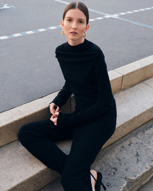 Cashmere & wool jumpsuit