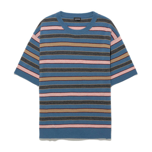 WOOL CASHMERE T-SHIRT / BLUE