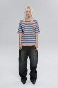 WOOL CASHMERE T-SHIRT / PINK