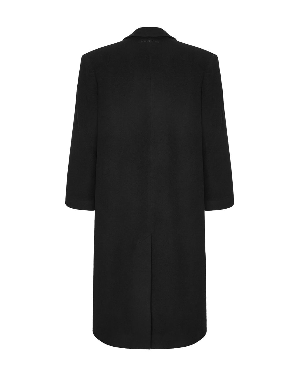 Oversized coat in black