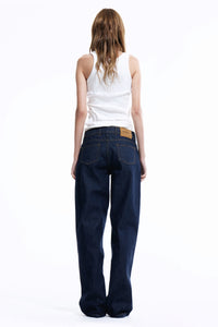 LOW RISE JEANS / NAVY BLUE