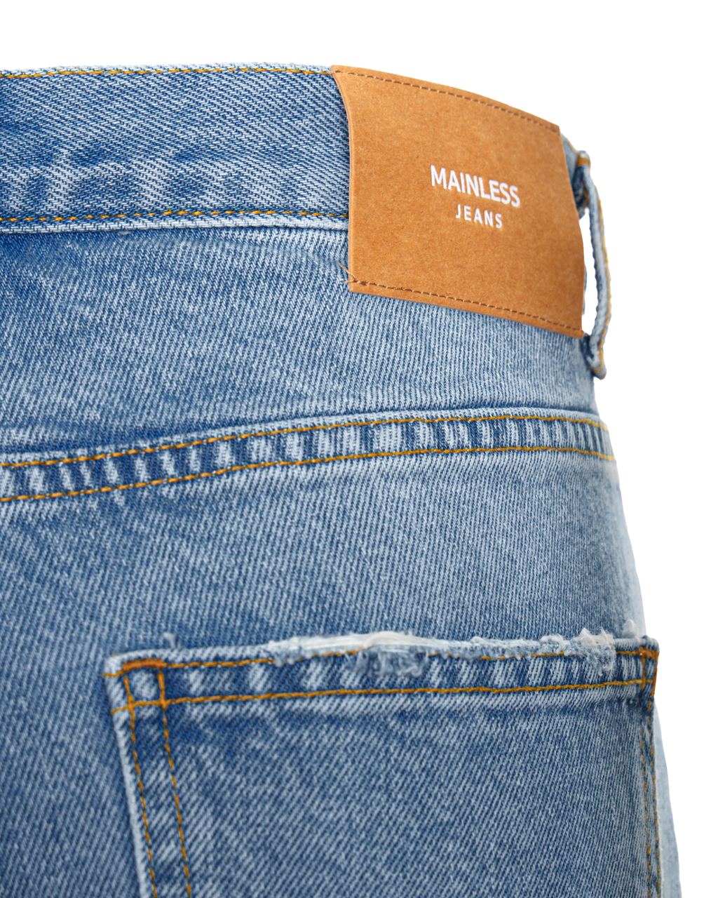 Classic Jeans with holes with vintage effect